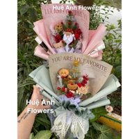 BÓ HOA GẤU NOEL MÃ HA9192