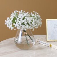 Bó hoa giả Baby's Breath, hoa giả, sắp xếp hoa giả, trang trí nhà, bó hoa nhỏ bằng nhựa mềm, bó hoa giả Baby's Breath