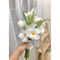 Bó hoa giả cô dâu mẫu 8