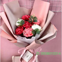 Bó Hoa Giấy Nhún 7 Bông (Congratulations)