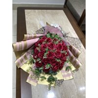 Bó hoa giấy nhún ý 30 bông