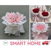 Bó hoa hồng hoa sáp thơm hoa sáp 5 lớp 7 lớp hoa hồng ECURADO siêu đẹp quà tặng dịp lễ ngày kỷ niệm 8/3 20/10