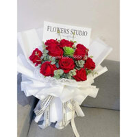 bó hoa hồng nhung loại size đại tặng người yêu bạn bè người thân