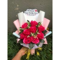 Bó Hoa Hồng Ruy Băng 9 Bông(Nhiều mẫu) - Hoa tặng mẹ 20/10, 8/3,quà tặng bạn gái valentine, sinh nhật