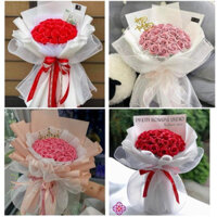 bó hoa hồng sáp thơm 30 bông siêu xinh- HN5 tamkemdecor