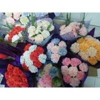 Bó hoa hồng xoắn  11 bông