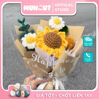 Bó Hoa Hương Dương Mix Cùng Tông Màu Muncut handmade size 15 x 15 x 20cm