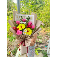 Bó hoa kẽm nhung - 160k