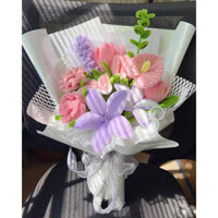 BÓ HOA KẼM NHUNG LÀM SẴN MIX