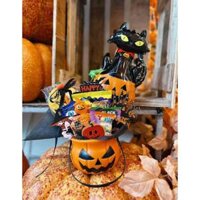 Bó hoa kẹo Halloween cho bé, quà tặng sinh nhật