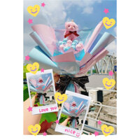 Bó hoa kẹo ngọt, Bó hoa kẹo mút