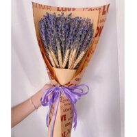Bó hoa khô Lavender thơm ngát, quà tặng hoa khô kỉ niệm, sinh nhật, trang trí