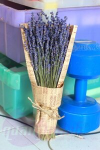 BÓ HOA LAVENDER KHÔ THUẦN TÚY GIẤY VINTAGE