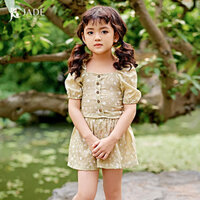 Bộ hoa nhí xinh xắn cho bé gái BLOOM SET _ JADE CRYSTAL B180002