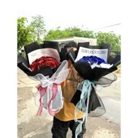 Bó hoa nhũ, sáp thơm quà tặng 8/3, 20/10, 20/11 quà tặng sinh nhật… kèm đèn led