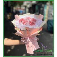 Bó hoa sáp cẩm chướng - Quà tặng độc đáo cho người yêu, hoa tặng mẹ, tặng vợ, người thân, hoa sáp thơm lưu hương và bền