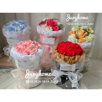 Bó hoa sáp nhỏ xinh xắn hiện đại - tặng kèm túi đựng hoa