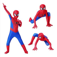 Bộ hoá trang người nhện độc đáo kèm mũ trùm, chất thun co dãn, thoáng mát cho bé Nhiều mẫu, nhiều lựa chọn.