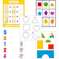 Bộ học liệu tổng hợp - Trò chơi tư duy logic - Học liệu Montessori - Phát triển IQ