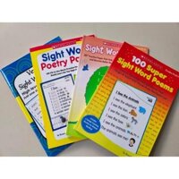 Bộ học Tiếng Anh qua hình ảnh Sight Word combo 4 quyển - Đồng hành tiếng Anh cùng con