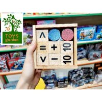 Bộ học toán winwintoys chất liệu gỗ