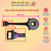 Bộ Họng (Điếu) + Đầu Đốt Bếp Gas Công Nghiệp Đa Năng Dài 39.7cm