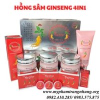 BỘ HỒNG SÂM GINSENG 4IN1 HÀN QUỐC DƯỠNG TRẮNG DA ĐẶC TRỊ NÁM TÀN NHANG