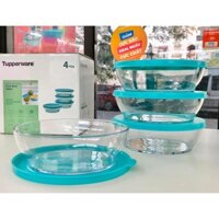 Bộ Hộp Bảo Quản Thực Phẩm Clear Bowl 750ml (4 hộp)