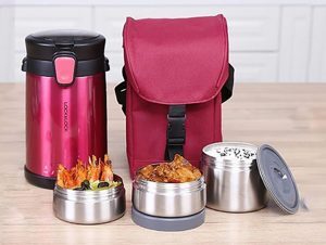 Bộ hộp cơm giữ nhiệt Lock&Lock Easy Take LHC8034