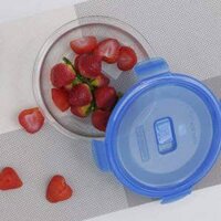 Bộ hộp cơm giữ nhiệt gồm 3 hộp thủy tinh Luminarc 420ml kèm túi nhiệt  (mã 1433)