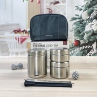 Bộ Hộp Cơm Giữ Nhiệt Lock&Lock LHC8016 (dung tích 1.150ml)