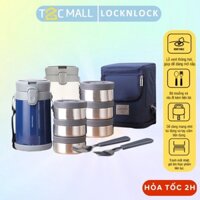 Bộ Hộp Cơm Giữ Nhiệt LocknLock kèm túi giữ nhiệt cao cấp EASY CARRY 2L Lock&Lock LHC8039 – T2Cmall
