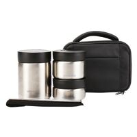 Bộ Hộp Cơm Giữ Nhiệt Thép Không Gỉ Lock & Lock LHC8031SLV-OCH - Bạc