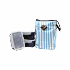 Bộ hộp cơm hình chữ nhật Lock&Lock HAF101