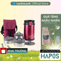 Bộ hộp cơm LocknLock giữ nhiệt 2000ml Easy Take Lunch Box Chính hãng LHC8034 - HAPOS MOM & KIDS