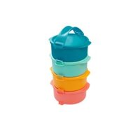 Bộ hộp cơm Tupperware SMALL ROUND CLICK TO GO dễ dàng mang theo trong các hoạt động thường ngày