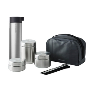 Bộ hộp cơm và bình giữ nhiệt L&L - Lunch Set Gift Box LHC8016S01