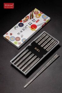 BỘ HỘP ĐŨA ĂN INOX HÀNG NHẬT BẢN (Bạc, Inox, Nhật Bản)