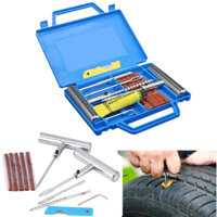Bộ Hộp Dụng Cụ Vá Lốp Xe Lốp Không Săm Vá Lụi vá ngoài Bằng Thép Không Gỉ Cho Xe Oto, Xe Hơi Và Xe Máy Mai Lee - Hàng Chính Hãng