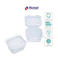 Bộ hộp đựng thực phẩm RICHELL 50-150ml, hộp trữ thức ăn dặm an toàn tiện lợi - Monnie Center