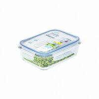 Bộ hộp đựng thực phẩm Thủy tinh Inochi tiêu chuẩn nhật bản - Chữ Nhật - 1040