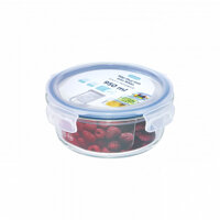 Bộ hộp đựng thực phẩm Thủy tinh Inochi tiêu chuẩn nhật bản - Tròn - 950