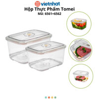 Bộ hộp đựng thực phẩm TOMEI Hokori Chính Hãng Việt Nhật (mã 6561+6562)