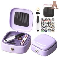 Bộ hộp may Mini RERBRTY, Bộ dụng cụ may tay cầm tay kim khâu tay, Băng đo đa chức năng Dụng cụ may vá Người lớn