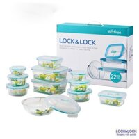 bộ hộp nhựa 11 món lock&lock - bộ hộp nhựa lock&lock