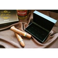 Bộ hộp quà tặng bốn cặp khuy măng sét áo sơ mi đen cổ điển kiểu Anh, không bao gồm khuy măng sét