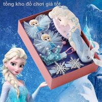 ✻Bộ hộp quà tặng kẹp tóc đông lạnh 2 cho bé 3-6-8-10 tuổi Phụ kiện gái của Công chúa Aisha1