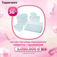 Bộ hộp trữ đông Tupperware Freezermate Essential Set 7. Bảo hành trọn đời