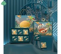 Bộ Hộp Trung Thu Hạc Vũ Tuế Nguyệt - 6 Bánh