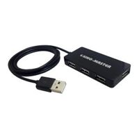 Bộ HUB chia cổng USB 4 cổng Kingmaster KM004 2.0